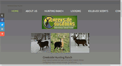 Desktop Screenshot of creeksideoutdoors.com