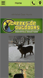 Mobile Screenshot of creeksideoutdoors.com